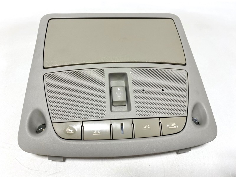 15-18 INFINITI Q50 FRONT ROOF OVERHEAD CONSOLE MAP LIGHT LAMP PANEL TRIM OEM