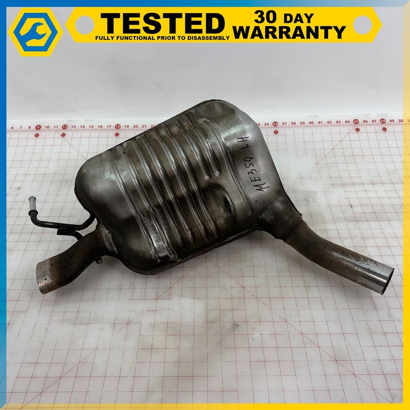 10-13 MERCEDES-BENZ E350 REAR LEFT DRIVER SIDE EXHAUST MUFFLER PIPE OEM