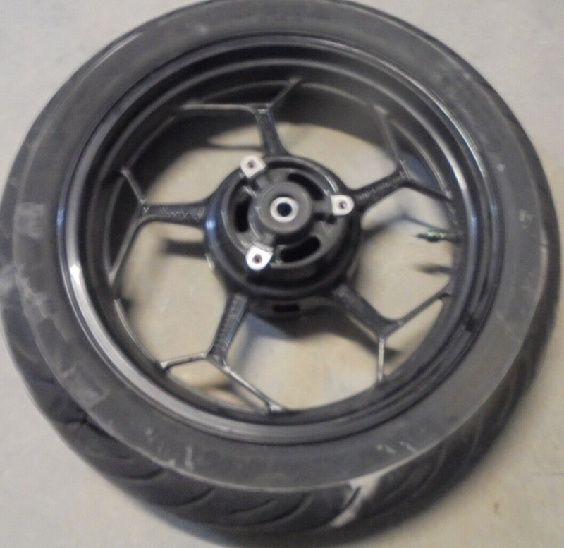 2014 Kawasaki Ninja EX300 EX 300 B EX300B Rear Rim Wheel Tire 140/70-17 Back #94