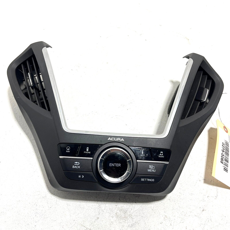 ACURA MDX 2014-2017 DASH DASHBOARD CENTER AC AIR VENT & BEZEL & SWITCH KNOB OEM