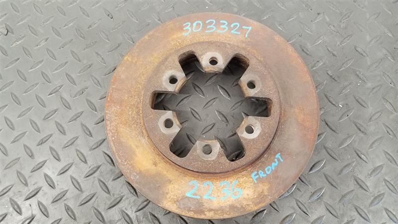 86-97 Nissan Hardbody Pickup 2.4L 4x2 Front Rotor Pair OEM 40206-01G03