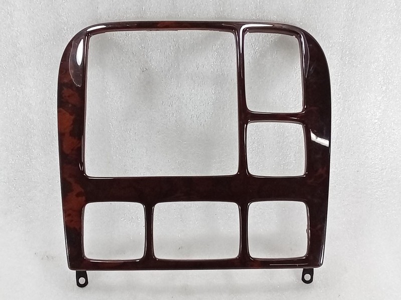 2000-2006 S Class Dash Radio Surround Trim Panel Walnut Burlwood 2206802839