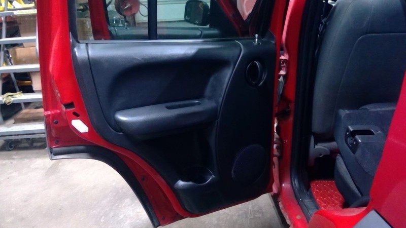 LIBERTY 2004 Driver Left Rear Door Trim Panel Rear 1786285