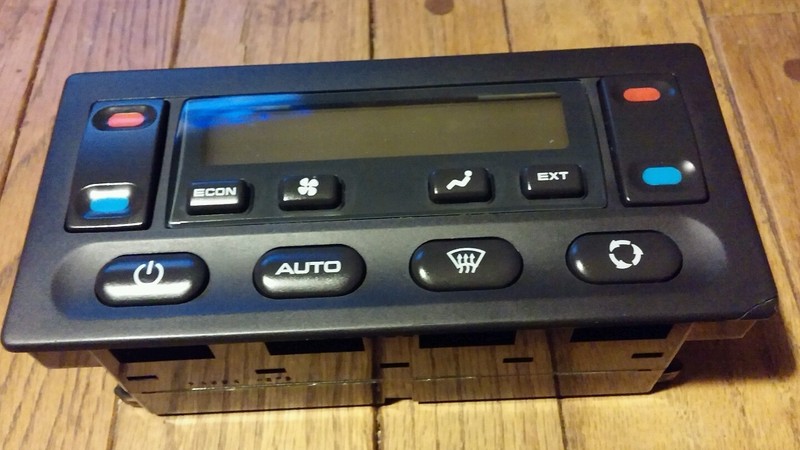 1975Q, 2003-04 LANDROVER DISCOVERY ac HEATER CLIMATE CONTROL UNITJFC000171PMA