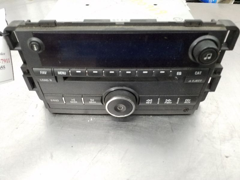 Audio Equipment Radio Am-fm-stereo-cd changer-MP3 Opt US9 Fits 06 IMPALA 180417