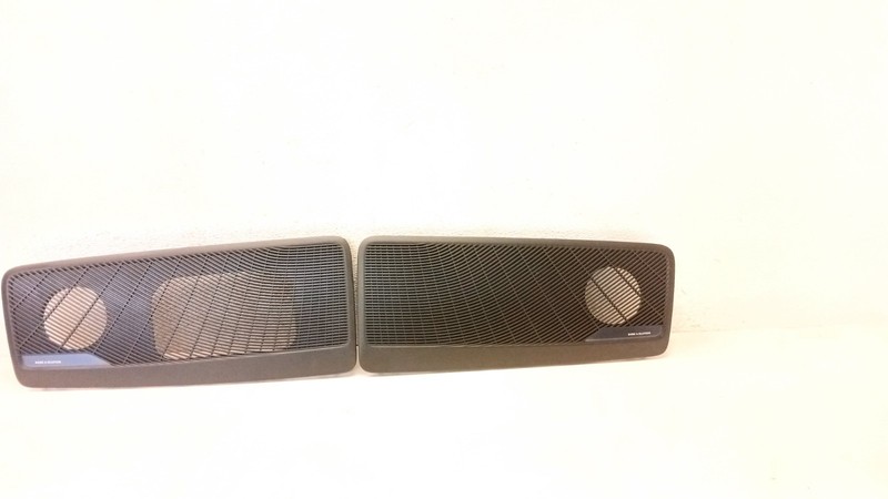 17-23 AUDI B9 A4 S4 BANG & OLUFSEN DOOR SHELF COVER SPEAKER GRILLE SET OEM 11042