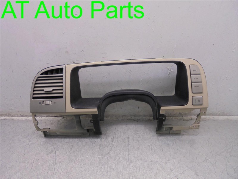 03 04 05 06 LINCOLN NAVIGATOR SPEEDOMETR BEZEL AC VENT TAN OEM 2L7X-78044D70