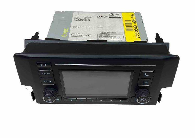 Honda Civic radio am fm 2018 receiver OEM sedan lx us market 39100TBAA21