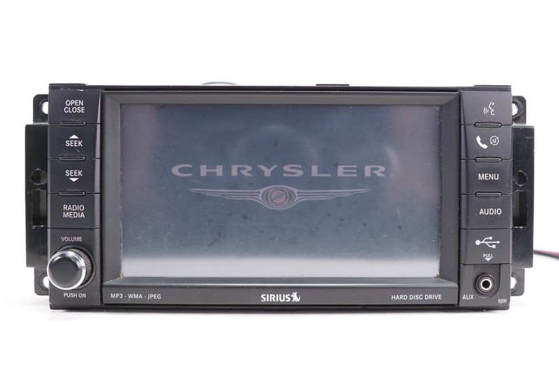 CHRYSLER Radio AM/FM CD Player MP3 DVD HDD Display OEM 2008 - 2010