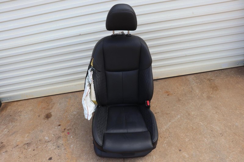 2017-2018 INFINITI Q50 FRONT RIGHT PASSENGER SEAT SPORT LEATHER HEAT BLACK OEM