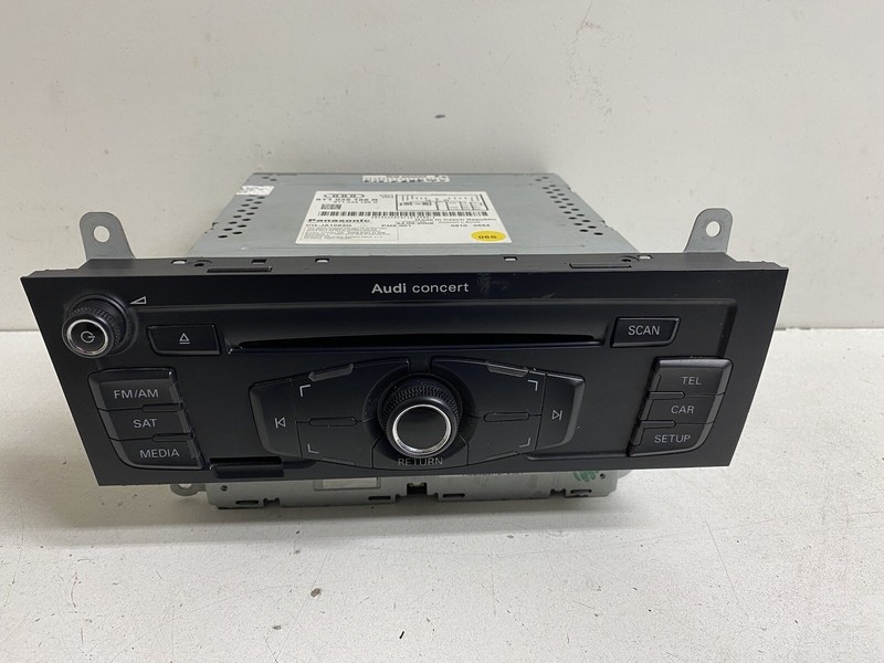 2010-2012 Audi A4 Radio Stereo Concert AMFM 8UQ 8T1 035 186 R Satellite Tuner