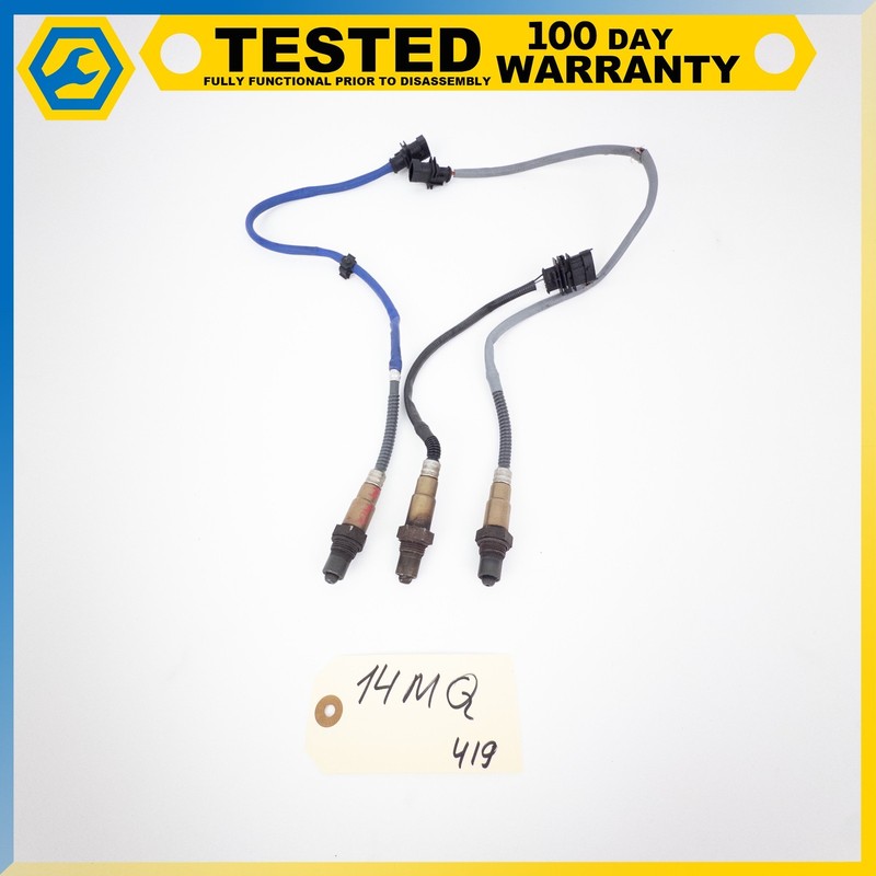 14-19 MASERATI QUATTROPORTE GHIBLI FRONT REAR OXYGEN O2 SENSOR LAMBDA SET OEM
