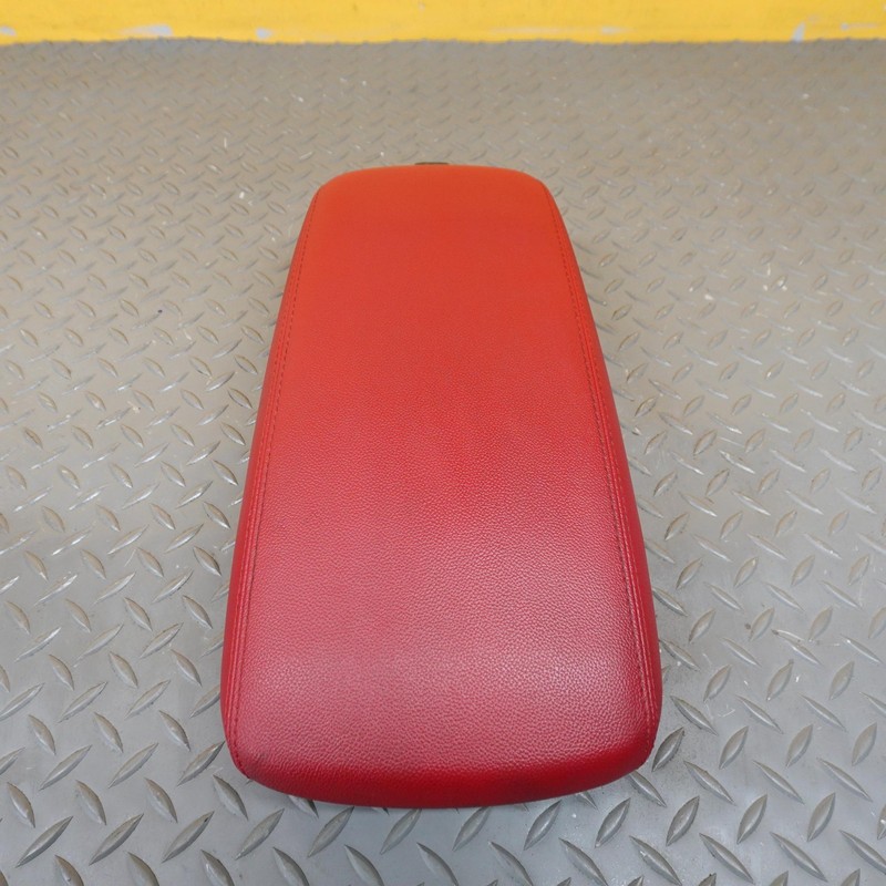 2018-2021 ALFA ROMEO STELVIO FRONT CENTER CONSOLE LID COVER RED ARMREST ARM OEM