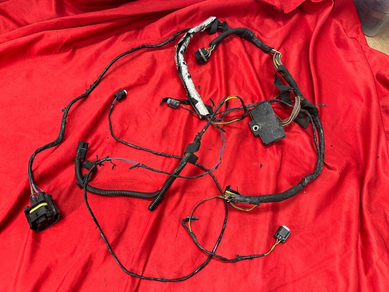 09-13 BMW E90 E92 Left Driver Side Xenon Headlight Harness Wiring Plugs OEM✅