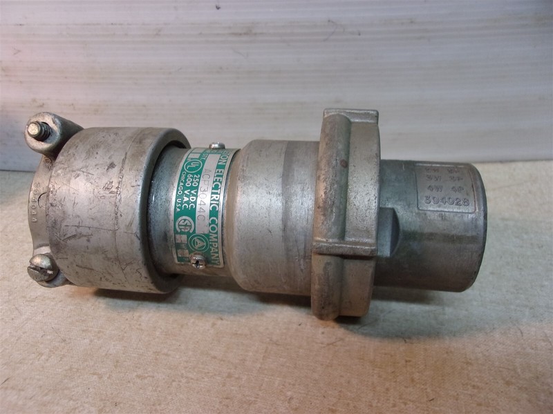 Appleton ACP3044C Pin & Sleeve Plug *FREE SHIPPING*