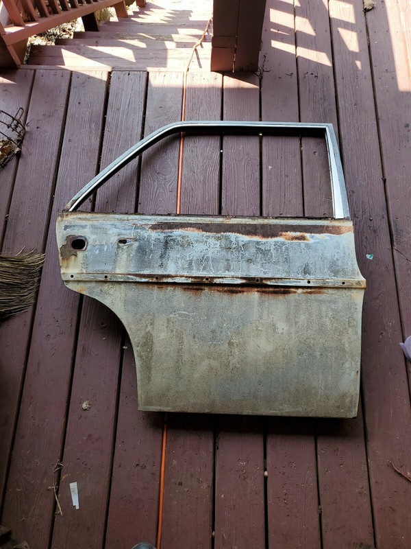 Mercedes Benz W115 240D rear right Door Shell,1157301105,W114,220D 230 250 300D