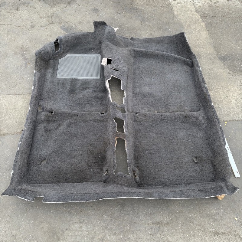 90-91 Honda CRX Si Interior Floor Carpet Graphite Black 83301-SH2-A91ZA OEM