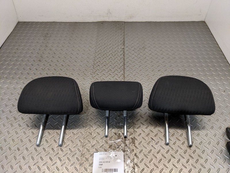 2013-2027 Honda Accord Rear Seat Black Cloth Headrest Set of 3 OEM 1159788