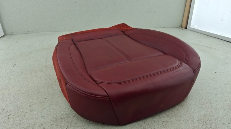 2017-2021 ALFA ROMEO GIULIA FRONT LEFT SEAT LOWER CUSHION BOTTOM RED OEM