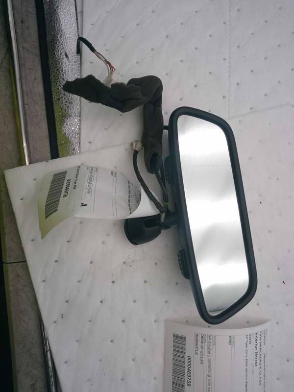 2016 Mercedes E-Class OEM White Interior Rear View Mirror, 111K Miles