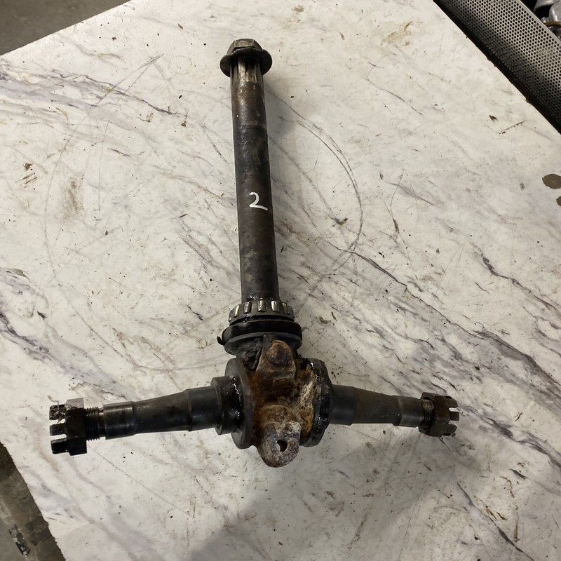 Vintage 1940’s Oliver 60 row Crop Tractor Front Wheel Spindles Front Axle #2