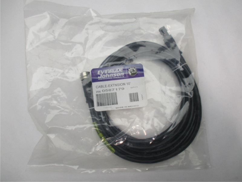 0587179 587179 New OMC Evinrude Johnson 10' Extension Cable