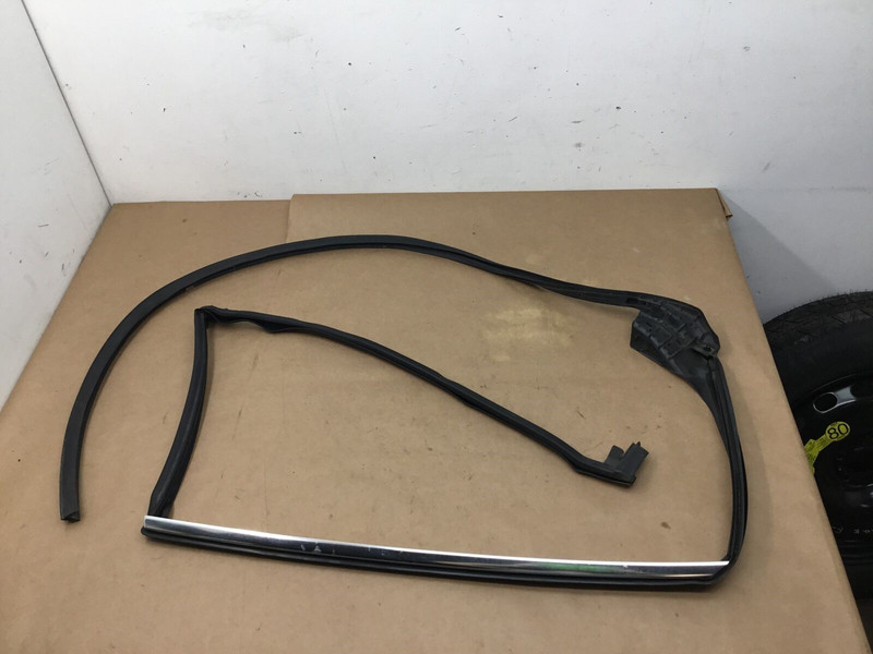 Jaguar XJ XJL 2014 Rear Right Door Window Weatherstrip Seal Trim Molding 10-15:Y