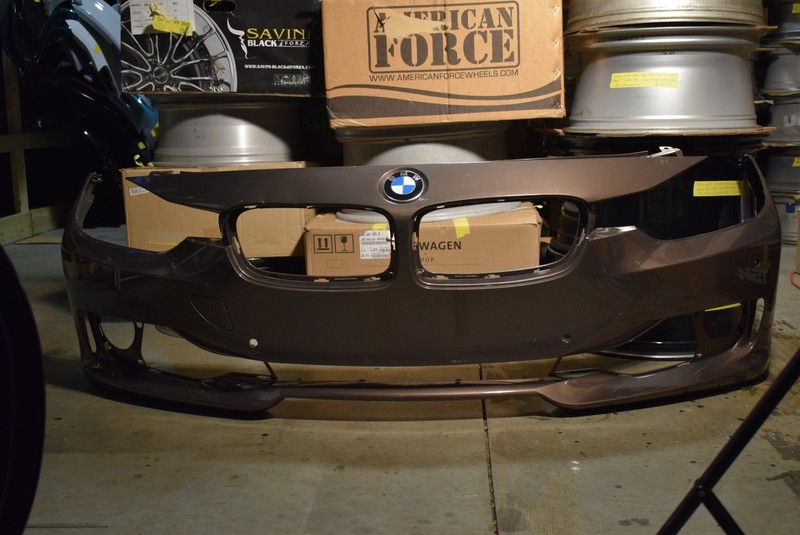 2012-2015 BMW 3 SERIES 320, 328 FRONT BUMPER COVER (5111 7263476) OEM