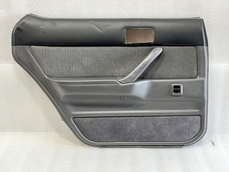 1990 1991 LEXUS ES250 LEFT DRIVER SIDE REAR DOOR TRIM PANEL GRAY CLOTH GC12