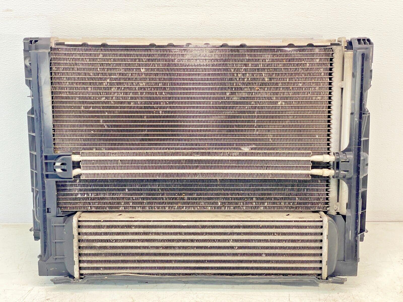 BMW E88 E82 E90 E92 135 335 Engine Radiator Condenser Intercooler Assembly OEM✅