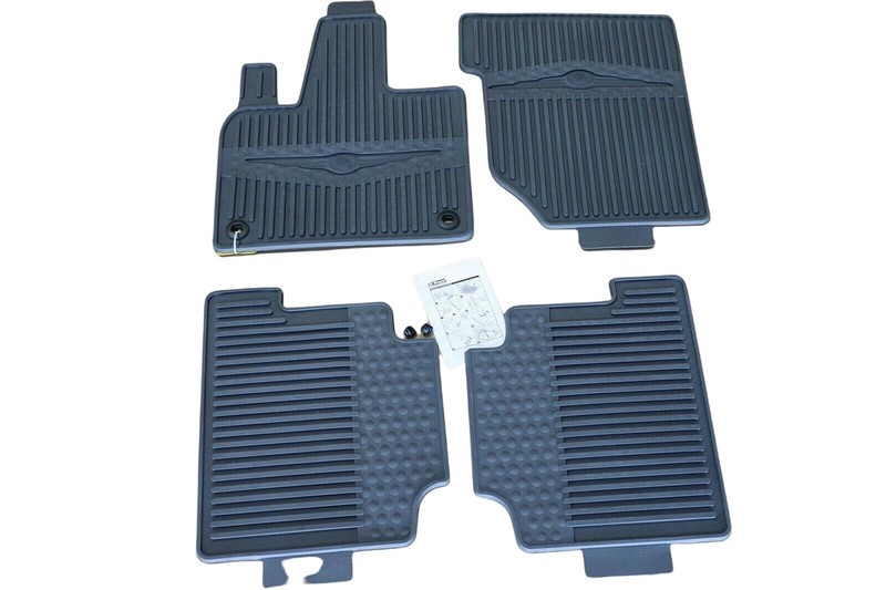 07-08 Pacifica Rubber Floor Mats 82210094AD Gray All Weather NOS OEM Factory