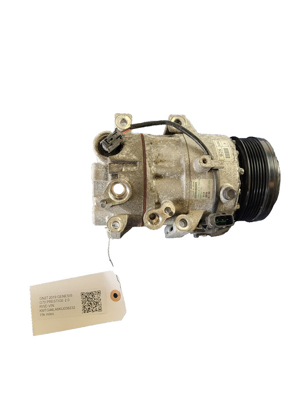 Used Oem Genesis A/C Air Conditioning Compressor for 2019-2023 G70 2.0L RWD