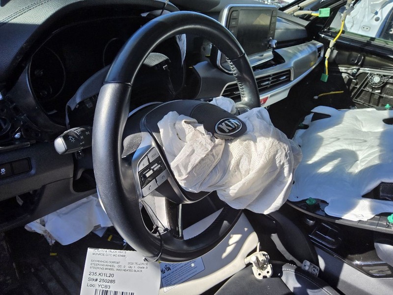 2020-2021-2022 Kia Telluride steering wheel black leather w/o heat 56100S9110ONT