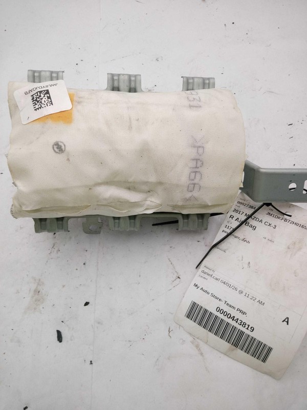 2017 MAZDA CX-3 Right Instrument Panel Air Bag Blue 73K Miles OEM 707238