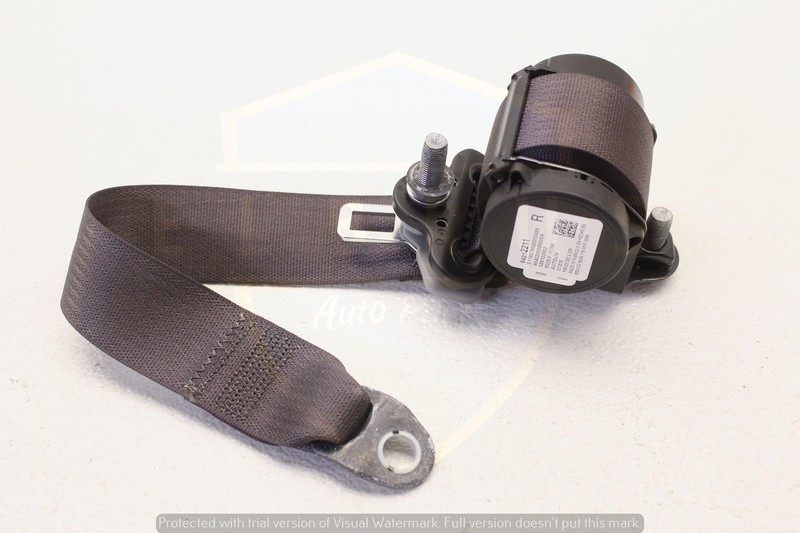 GMC ACADIA 2019 REAR PASSENGER 3RD THIRD ROW SEAT BELT RETRACTOR COCOA OEM
