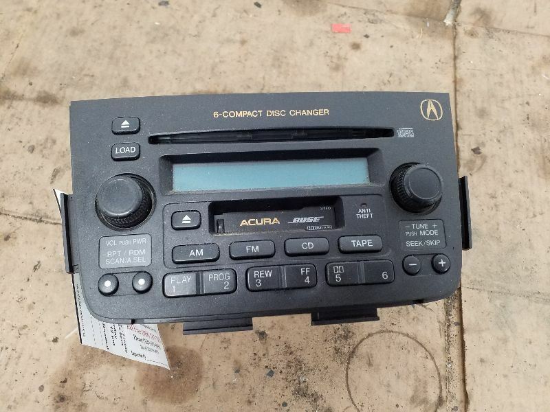 Audio Equipment Radio Receiver Am-fm-cassette-cd Base Fits 01-02 MDX 213684