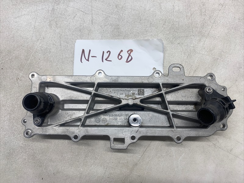 18-22 Tesla Model 3 / Y OEM Rear Drive Inverter Cooling Cover Plate 1268 B114