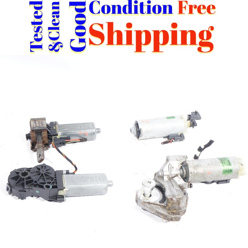07 08 09 AUDI Q7 FRONT RIGHT PASSENGER SEAT MOTORS SET OF 4 OEM