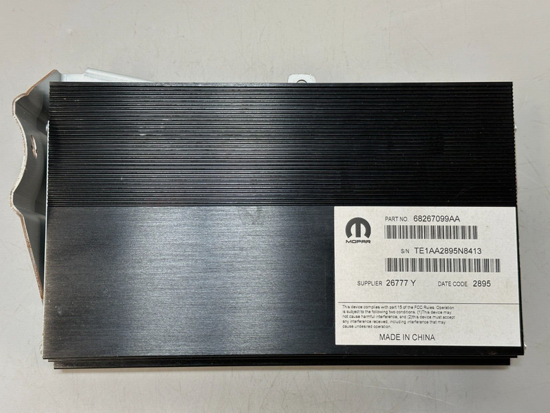✅ Ram 1500-3500 2013-18 Audio Stereo Radio Speaker Amplifier OEM 68267099AA OEM