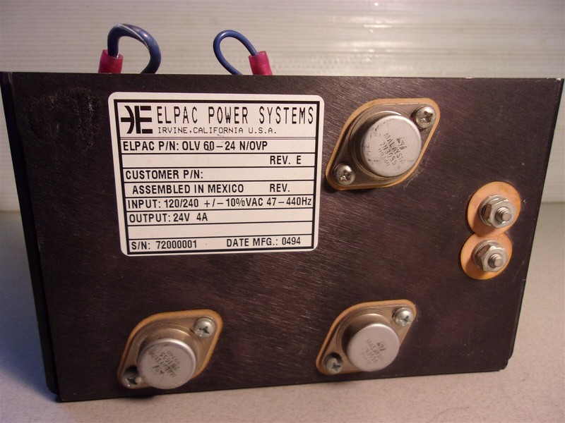 Elpac Power Supply OLV60-24N/OVP 24V*FREE SHIPPING*