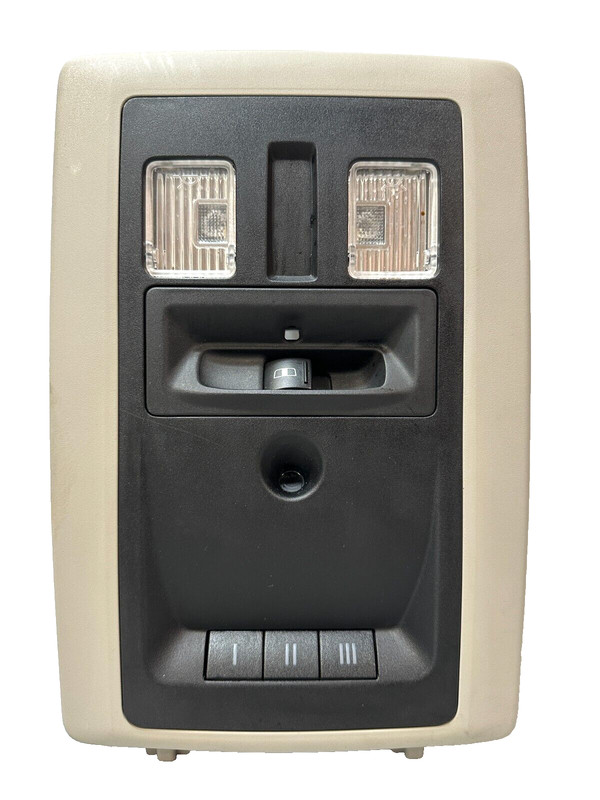 ✅ 2011-24 RAM 1500 Class 2500 3500 OEM OVERHEAD CONSOLE HOUSING DOME LIGHT BEZEL