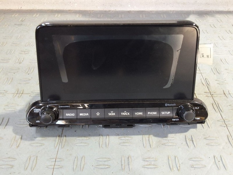 19-21 Kia Forte Radio Display And Receiver Sedan W/O Navigation ID 96160M7310WK