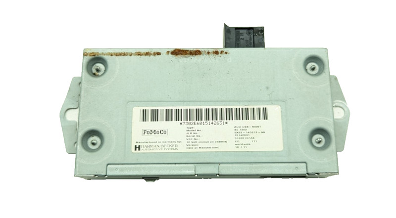 09-15 Jaguar XF XFR X250 Harman Becker USB AUX Audio Module 8X2314D212AA OEM
