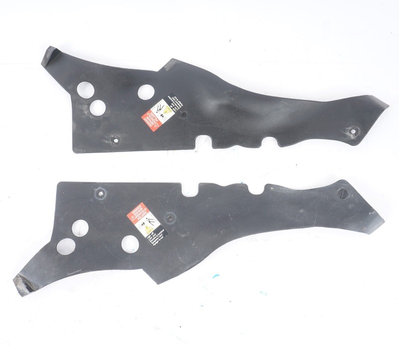 03-08 Mercedes R230 SL500 SL55 AMG Upper Radiator Support Top Cover Set of 2 OEM