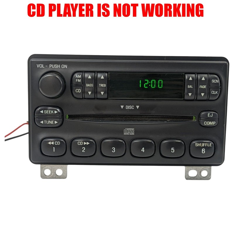 2004-2005 Ford Explorer Mustang Mercury Mountaineer CD Player Radio Receiver OEM