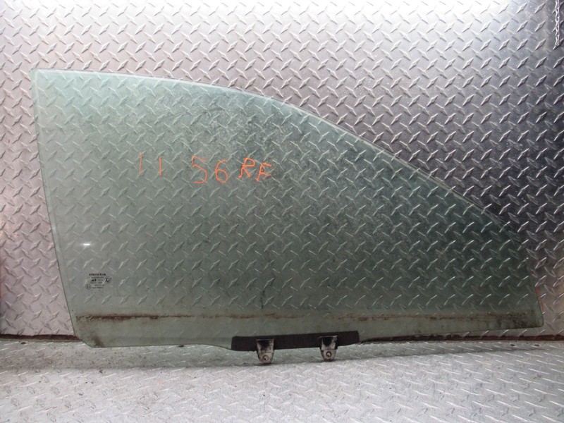 1998-2002 HONDA ACCORD SEDAN RIGHT PASSENGER FRONT DOOR WINDOW GLASS