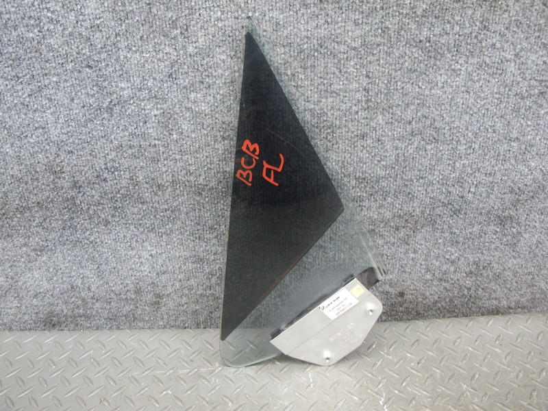 07-10 BENTLEY CONTINENTAL GTC FRONT LEFT DOOR VENT GLASS WINDOW 3W7845113A