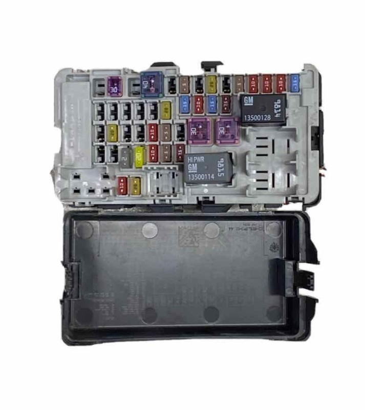 2020 CHEVROLET EQUINOX DISTRIBUTION FUSE RELAY BOX MODULE OEM 35048788