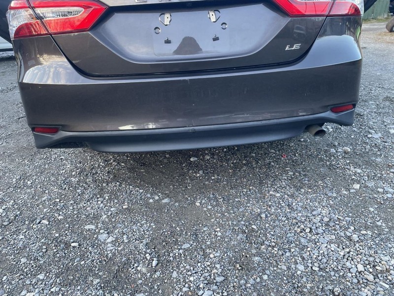2018-24 Toyota Camry Rear Bumper Cover Two Pieces Top Gray Bottom Black Textured