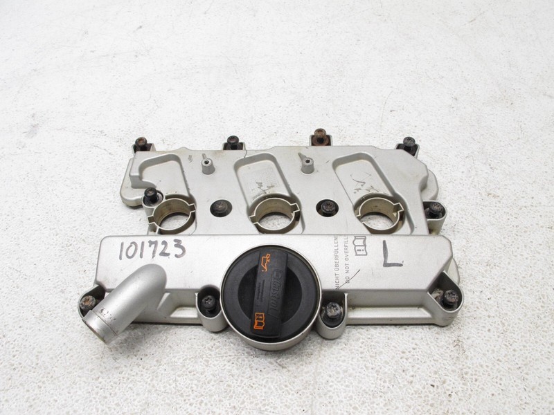 11-15 AUDI 4L Q7 A6 A7 A8 3.0 ENGINE MOTOR CYLINDER HEAD VALVE COVER LEFT 101723